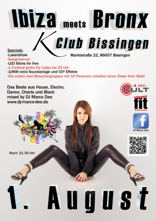 Ibiza meets Bronx August homepage