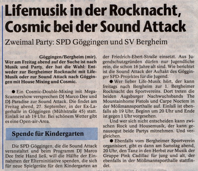 Sound Attack 1997